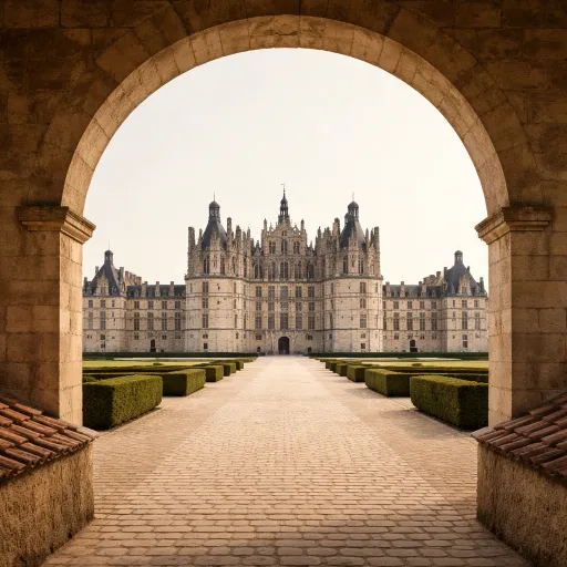 Visiter château de Chambord : l'astuce de l'arrivée par les communs