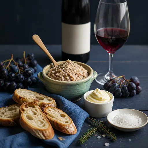 Chinon rouge et rillettes de Tours : l'accord que personne n'ose revendiquer mais que tout le Val de Loire pratique