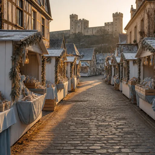 Un week-end au marché de Noël de Chinon, joyau médiéval du cœur de la Loire