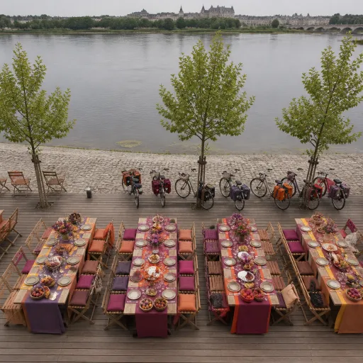 Une guinguette pause en Loire à Blois : l’escale idéale sur la Loire à Vélo