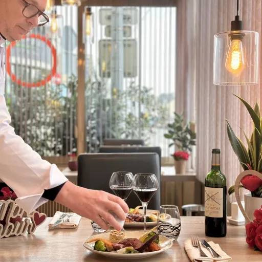 Franck Foucard, chef de L'Orangerie de Montargis : un restaurant gastronomique généreux et accessible au cœur de la Venise du Gâtinais