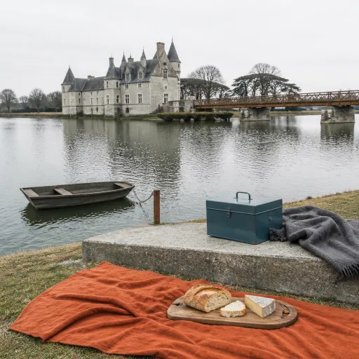 Château de l'Islette aux chandelles : pique-niquer au bord de l'Indre là où Rodin retrouvait Camille